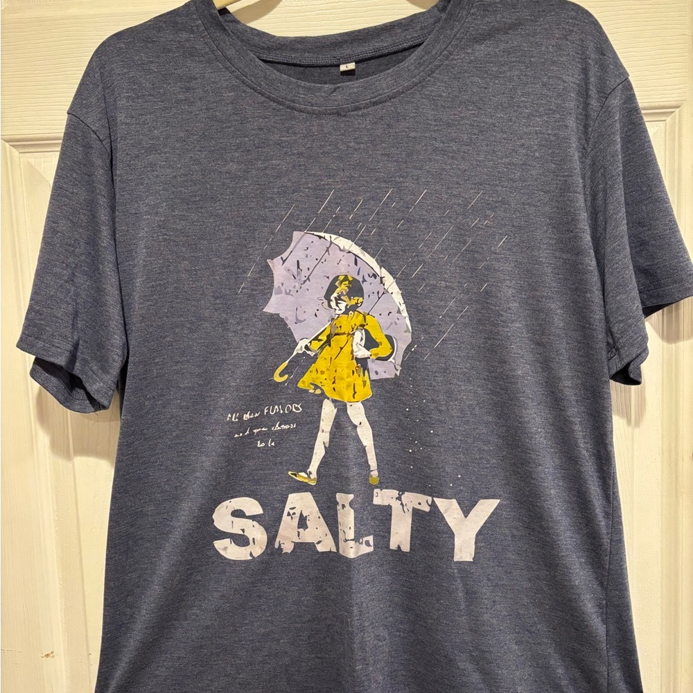Salty Graphic T-Shirt - Blue